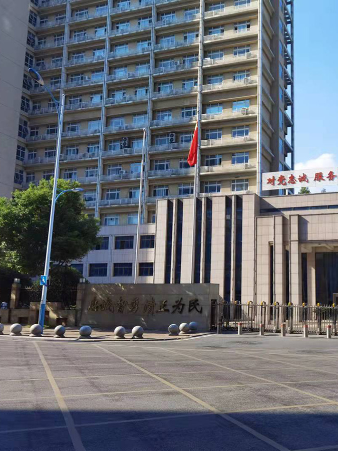 机关单位15米锥形旗杆