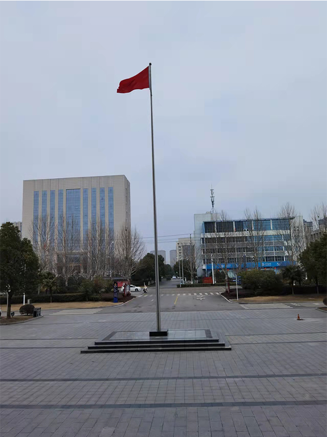 机关单位18米锥杆